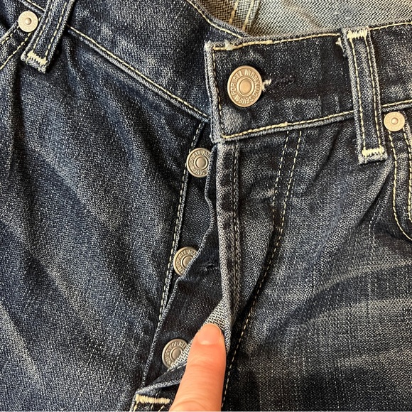 7FAM Relaxed Denim Jeans, Size 32 - Picture 7 of 11